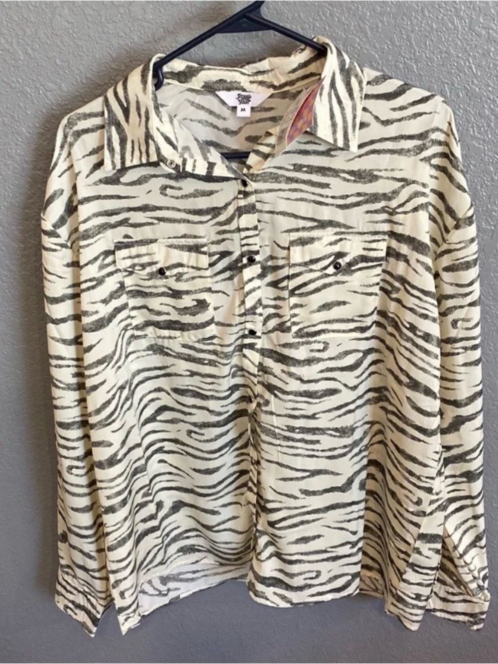 Ascot & Hart Zebra Blouse